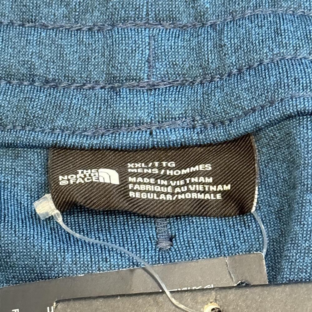 The North Face Jogger Pants Men 2XL Banff Blue Heather Big Pine Pocket Comfy NEW - Picture 5 of 13